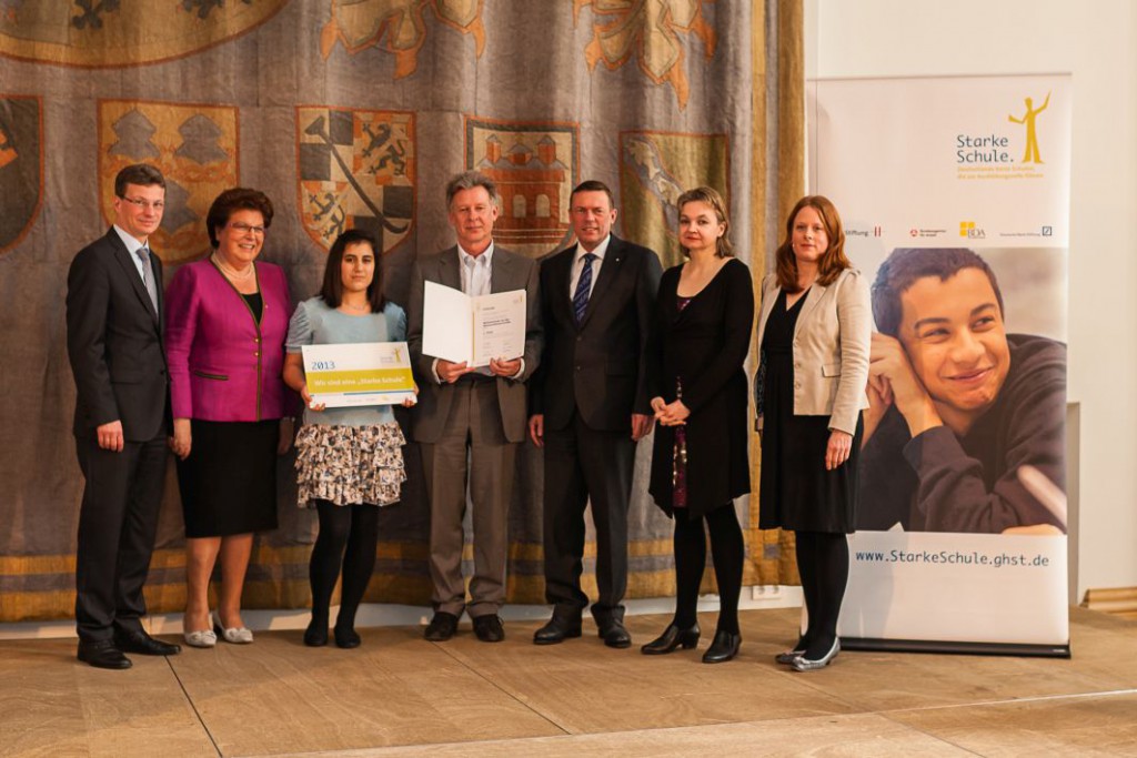 Gruppenbild 1. Platz Mittelschule an der Wiesentfelser Straße